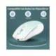 RATON TNB GRADIENT INALAMBRICO 1600 DPI USB TIPO-C SEIS BOTONES COLOR AZUL