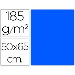 Cartulina Guarro azul mar 500 x 650 mm de 185 g/m2