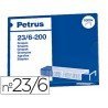 Grapas petrus nº 23/6 caja de 1000 unidades