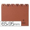 Indice fichero marca Liderpapel N1 carton