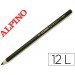 Lapices alpino carbonil 12 unidades