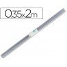 Rollo plastico forralibros Liderpapel de 0.35 x 2 m