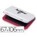 Tampon artline nº1 rojo 67x106 mm