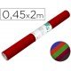 Rollo adhesivo marca Liderpapel Aironfix ante colores surtidos