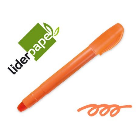 Marcador de cera gel Liderpapel naranja