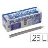 Lapices de cera Jovi Plasticolor unicolor gris caja de 25 unidades
