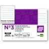 Ficha rayada marca Liderpapel N3