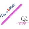 Boligrafo Paper Mate Inkjoy Retractil Gel 0,7 mm Color Rosa