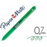 Boligrafo Paper Mate Inkjoy Retractil Gel 0,7 mm Color Verde