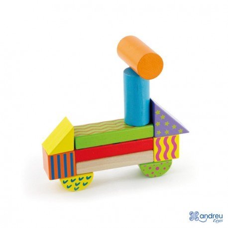 bloques de madera para bebes