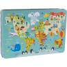 Puzzle a partir de 3 años Mapa mundi Martina Hogan Apli