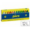 Lapices cera Dacs 12 unidades